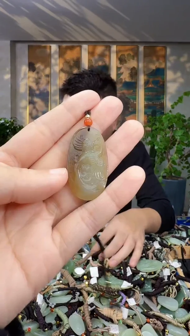 未镶嵌和田玉挂件拍一发一