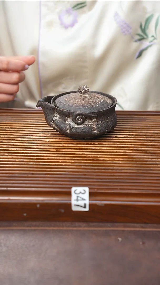 万古烧粗陶手工茶具