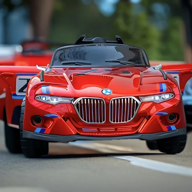 【拉萨发货】儿童宝马电动充电款玩具车带有炫酷彩灯包邮