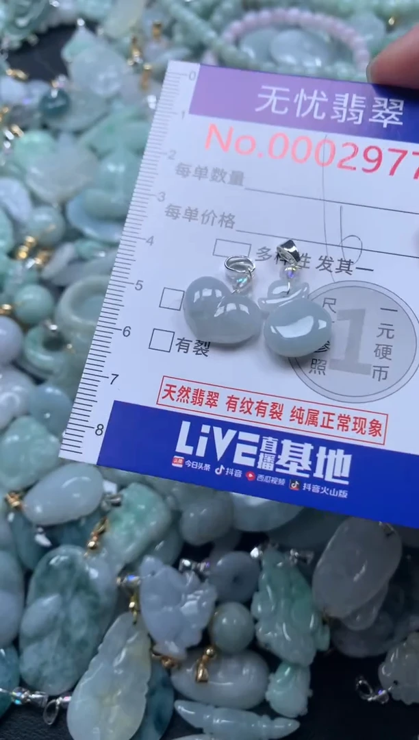 颈饰未镶嵌翡翠2977