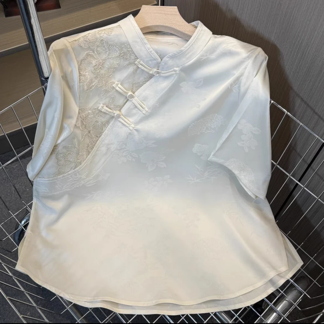 【短袖】2025新款新中式国风打底衫BL-168