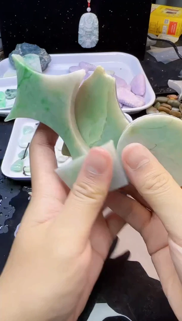 颈饰未镶嵌翡翠030天然A货翡翠