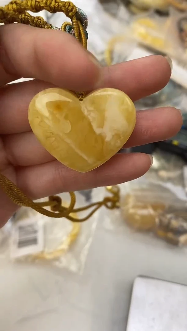裸石琥珀未镶嵌天然琥珀蜜蜡
