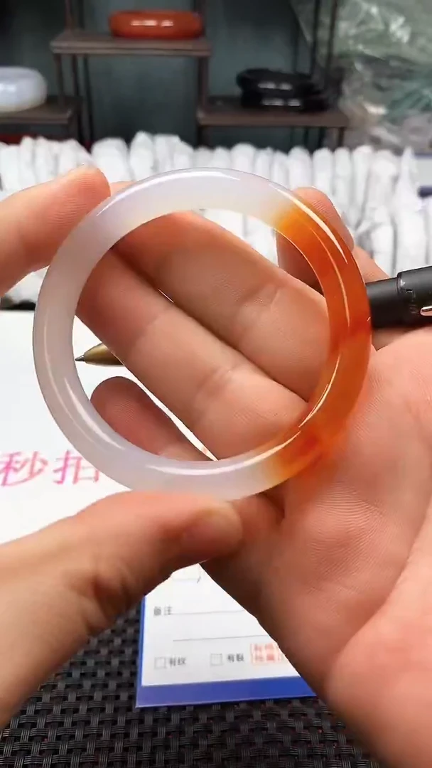 【闪购商品】玛瑙/玉髓手镯未镶嵌206-54多样性发货看清圈口下单