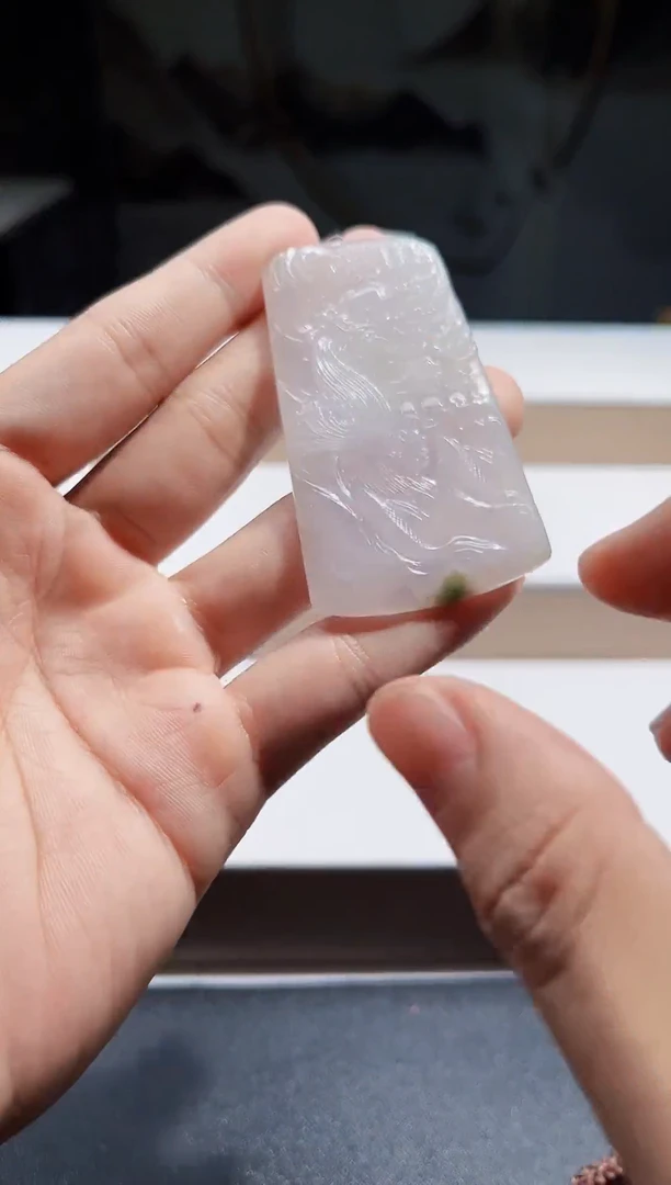 未镶嵌挂件翡翠挂件