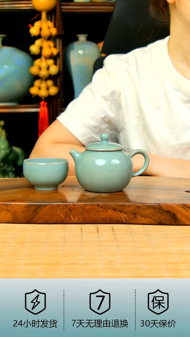 全手工仿古釉平安壶赠一杯不完美