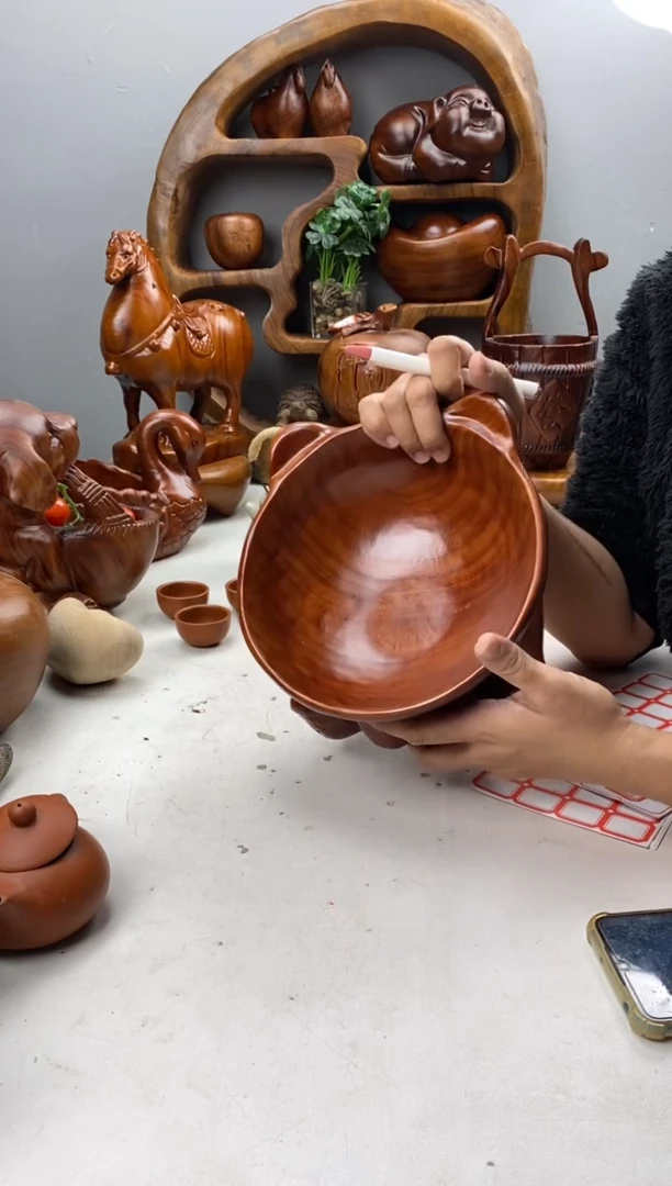 香樟木50香樟木大嘴猫果盘