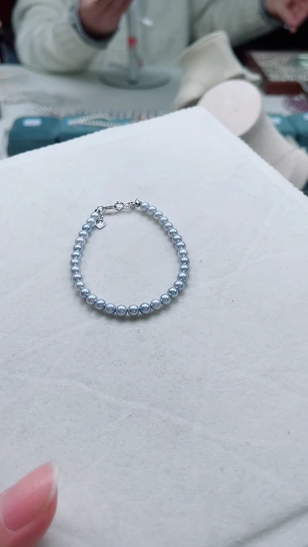 银S925镶嵌其他淡水珍珠多样性发一h