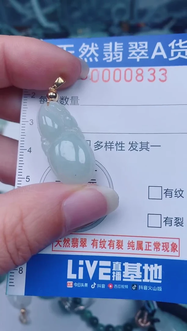 颈饰未镶嵌翡翠00000833