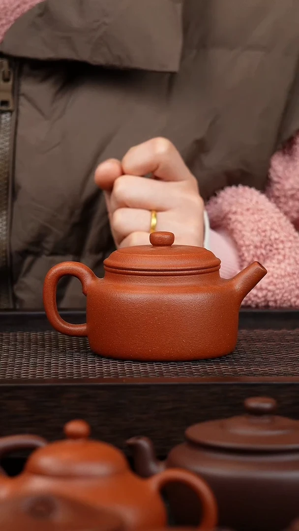 【闪购商品】紫砂茶壶德中 200cc  99红降坡