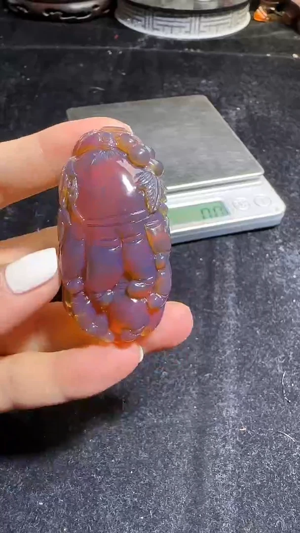 琥珀颈饰未镶嵌110