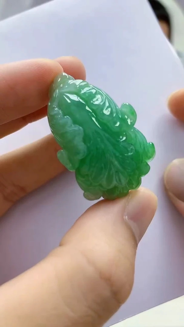 未镶嵌定制翡翠4898bb-毛货挂件8