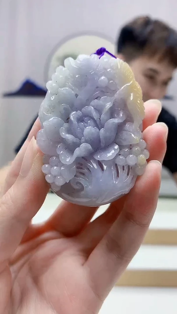 未镶嵌定制翡翠4868zm-毛货挂件19