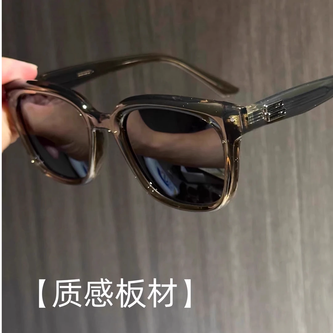 英国CoopKoop质感板材墨镜男女太阳镜墨绿色遮阳偏光潮流街拍墨镜