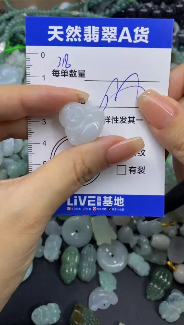 颈饰未镶嵌翡翠天然翡翠A货批量多样性发一件