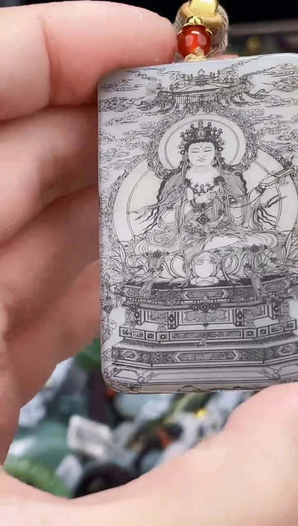 颈饰未镶嵌和田玉1