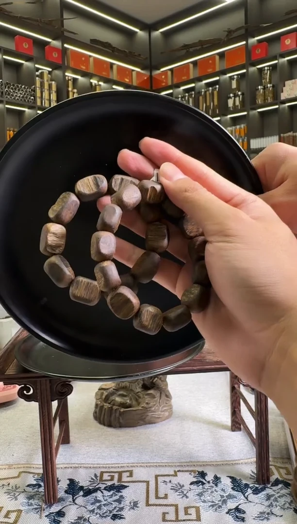 手串沉香海南瘤疤单圈23克+多样性发货一条