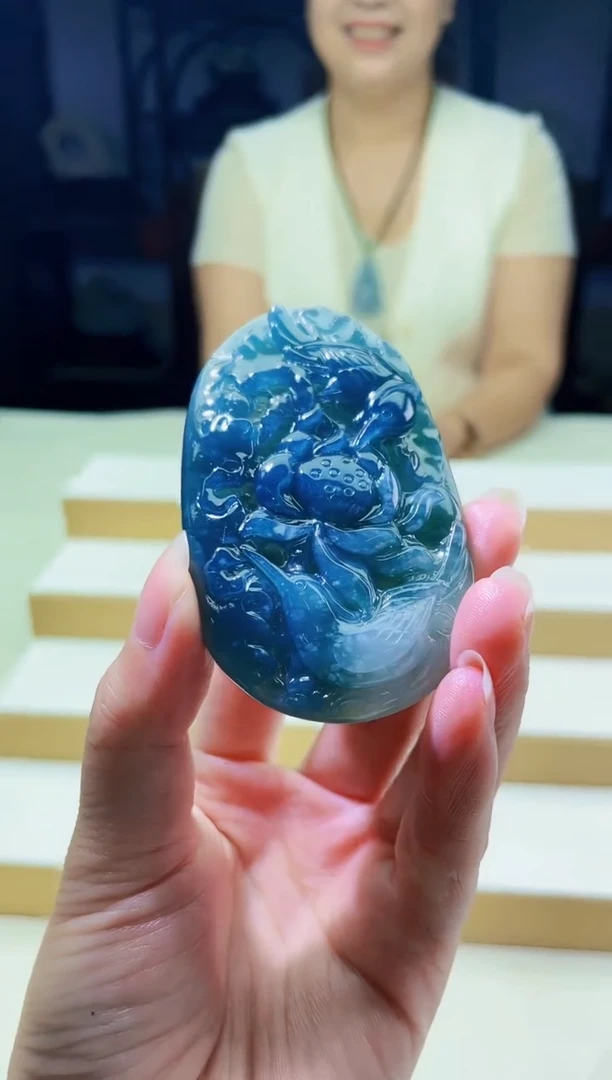 定制翡翠未镶嵌毛货07280222多样性发其一