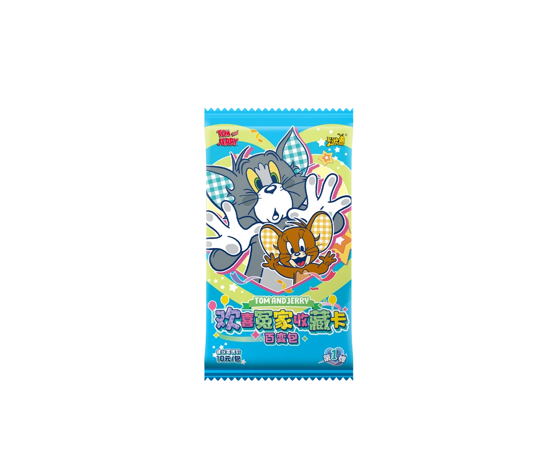【全猫宴】TOM&JERRY 猫和老鼠 第1弹双喜冤家百变包卡牌盲盒代拆