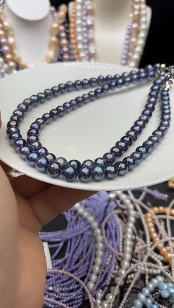 淡水珍珠未镶嵌颈饰多人