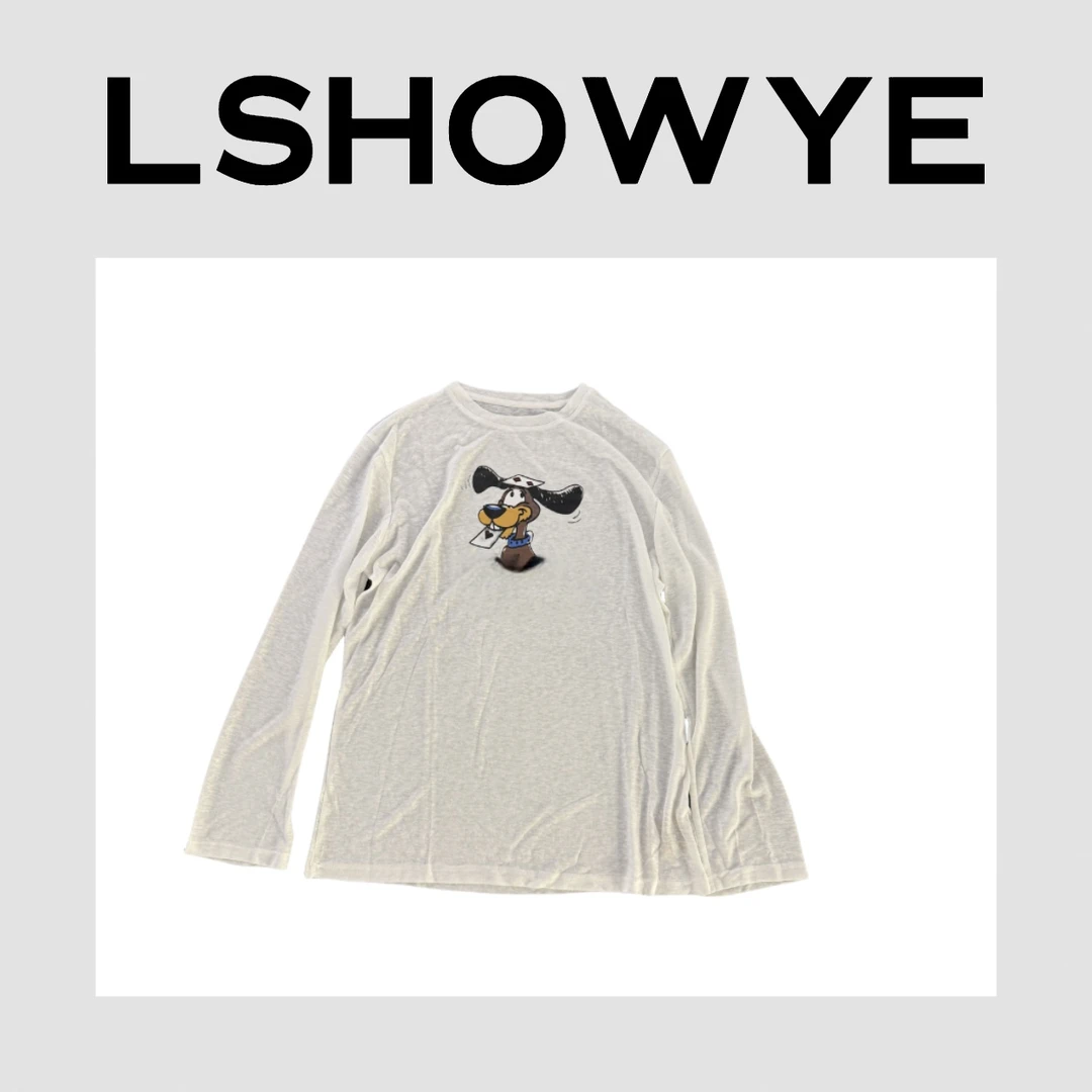 LSHOWYE｜卡通小狗长袖 25225