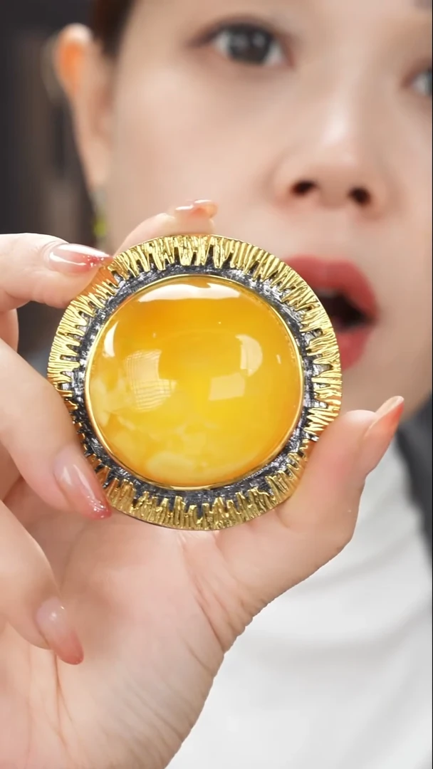琥珀吊坠(不含链)未镶嵌特色蜜蜡吊坠