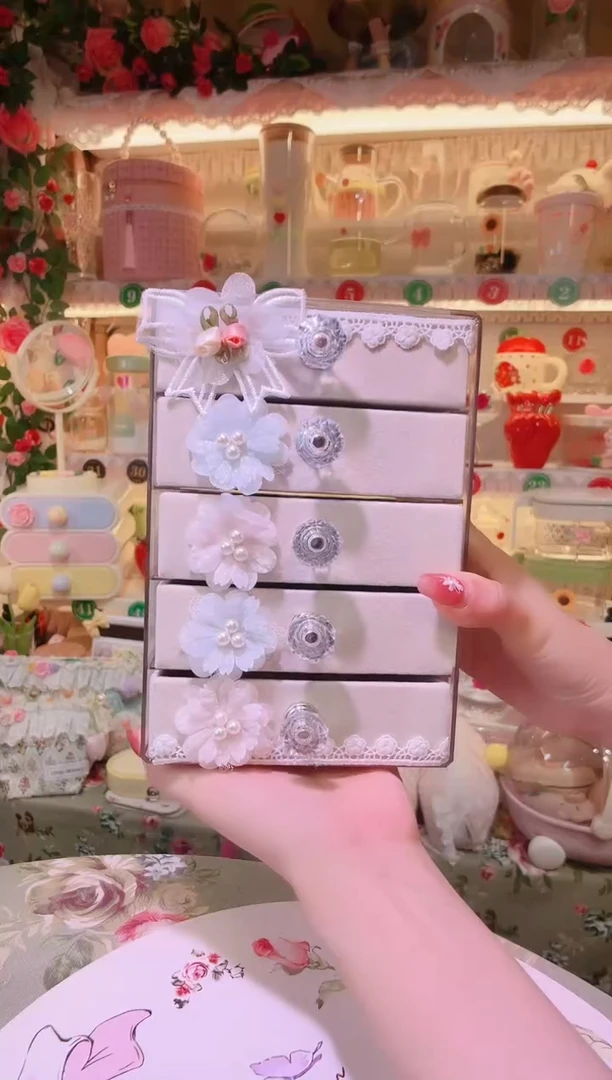 多层首饰收纳盒——手工制作品质好！