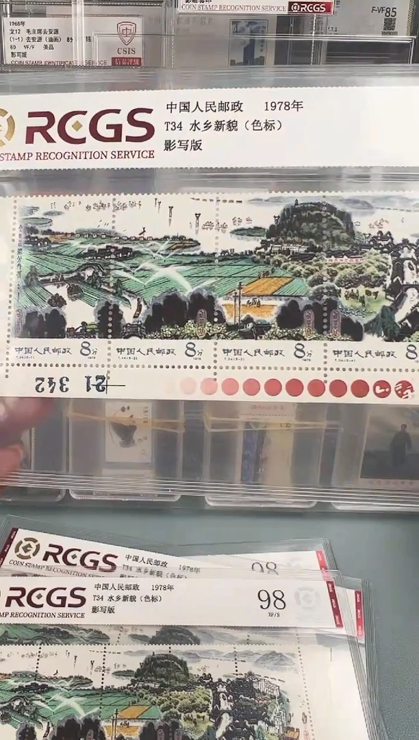 宣*水乡新貌红色表带版号