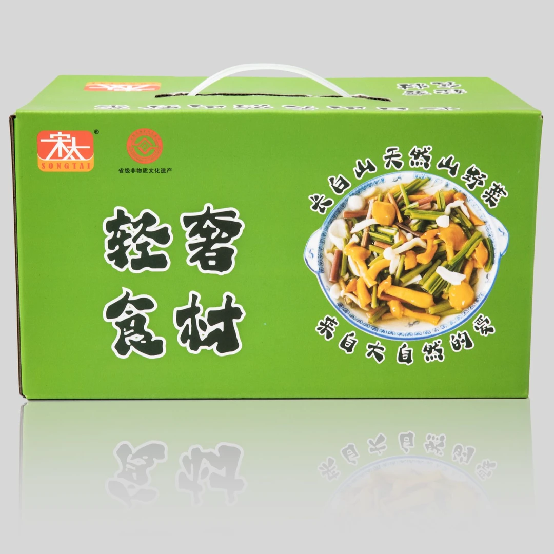 《小青年英安专属》东北特产山野菜礼盒多种山野菜