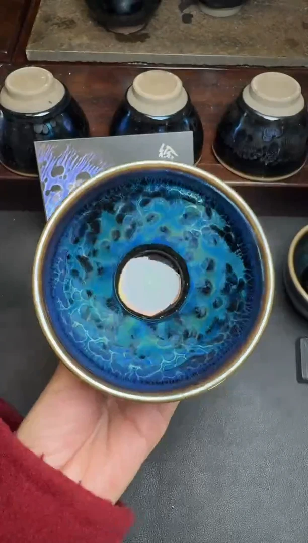 【闪购商品】茶盏建盏故事徐祖亮彩曜95