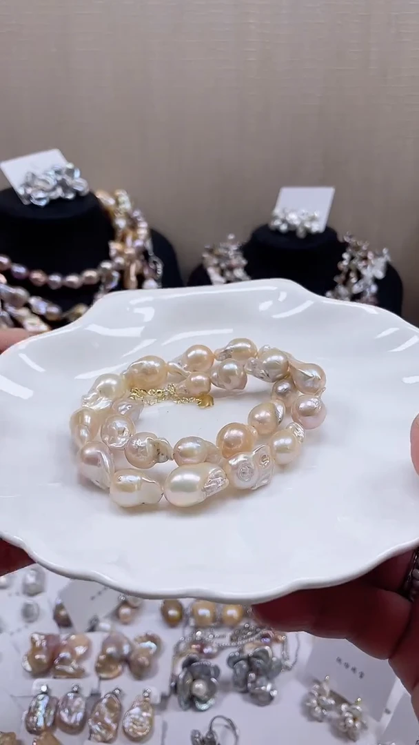 未镶嵌项链淡水珍珠【纯恬饰品】