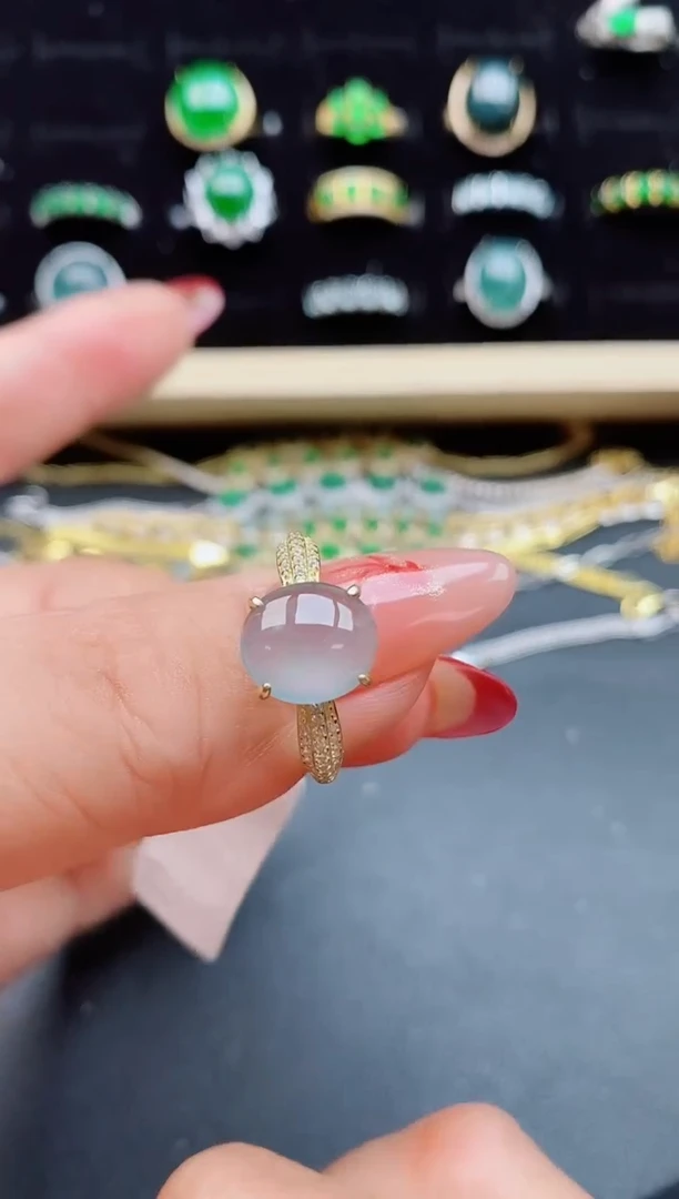 【闪购商品】翡翠戒指银S925镶嵌321321