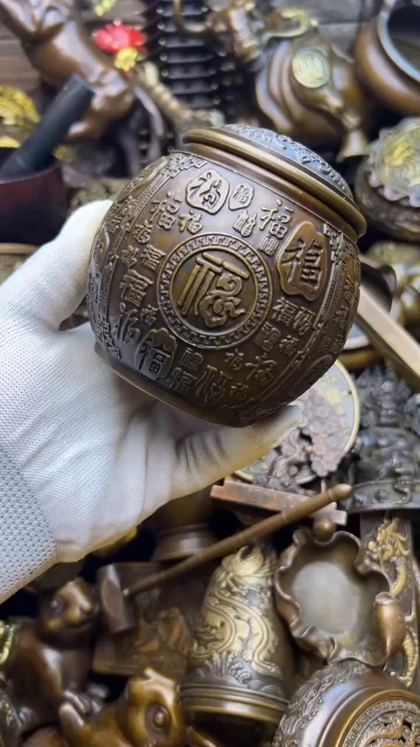 精美铜器，点击下单