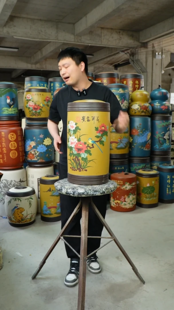 宜兴原矿紫砂茶叶罐