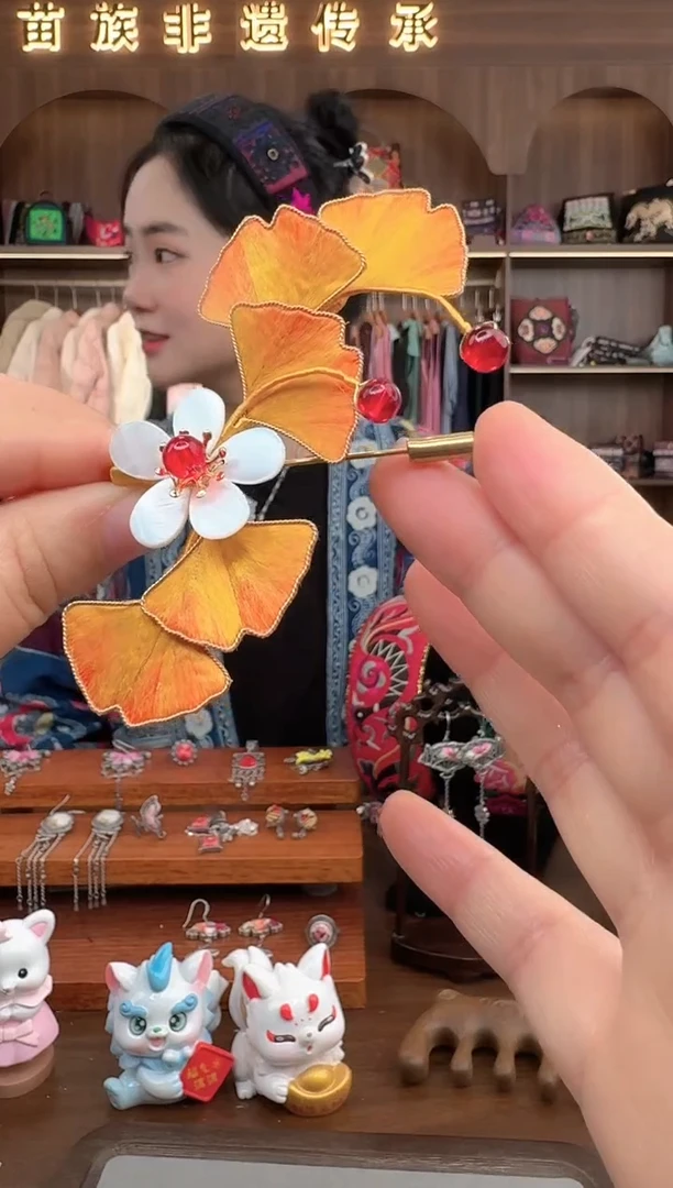 【闪购商品】织绣扶光苗绣传承7