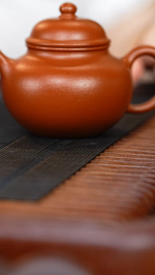 茶壶紫砂微瑕鹅黄朱泥掇只