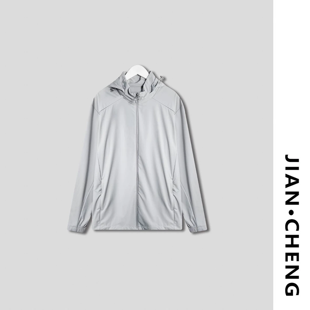 【简柽】宽松舒适连帽皮肤衣D505-3766