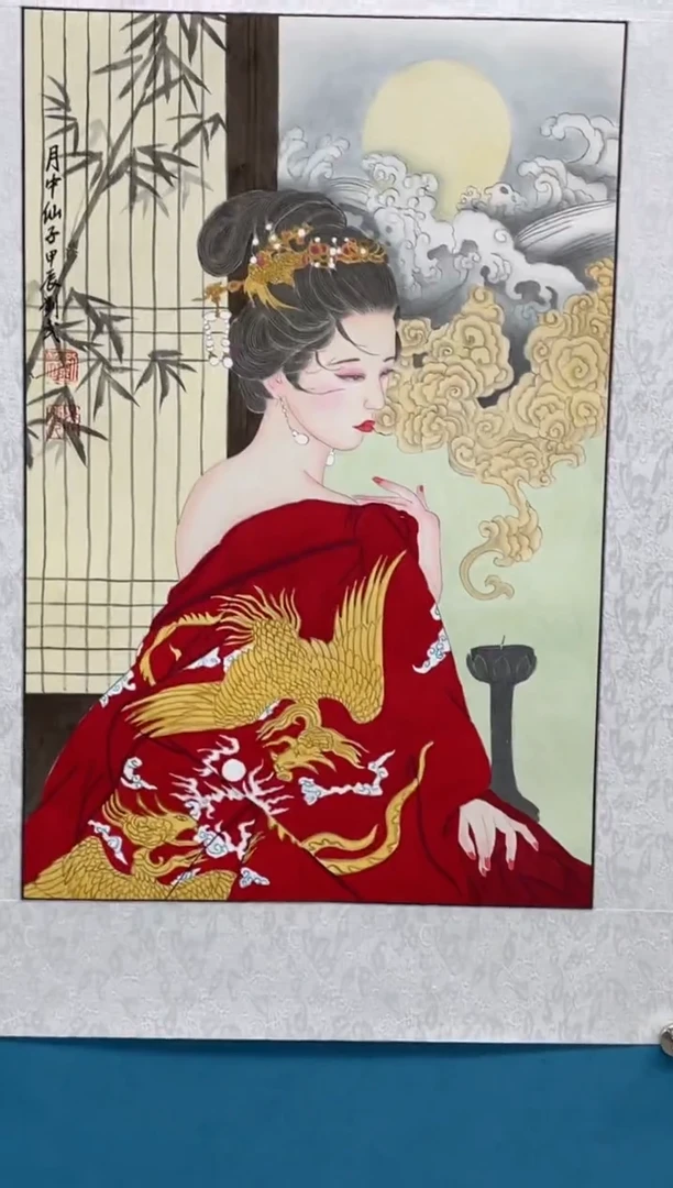 国画闪电购刘武绘画6