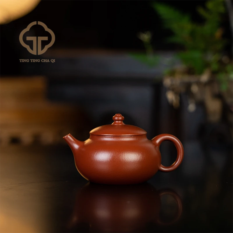 龙德堂 吴水勤 旻珠 大红袍 180cc  家用紫砂壶 8号