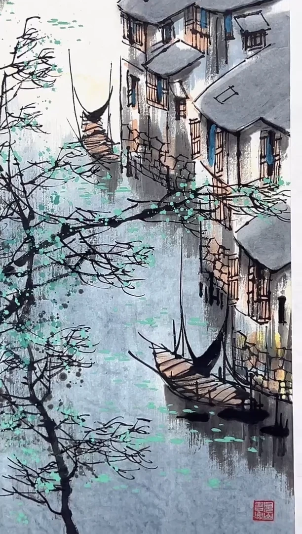 国画宋轲-1平尺-国画作品