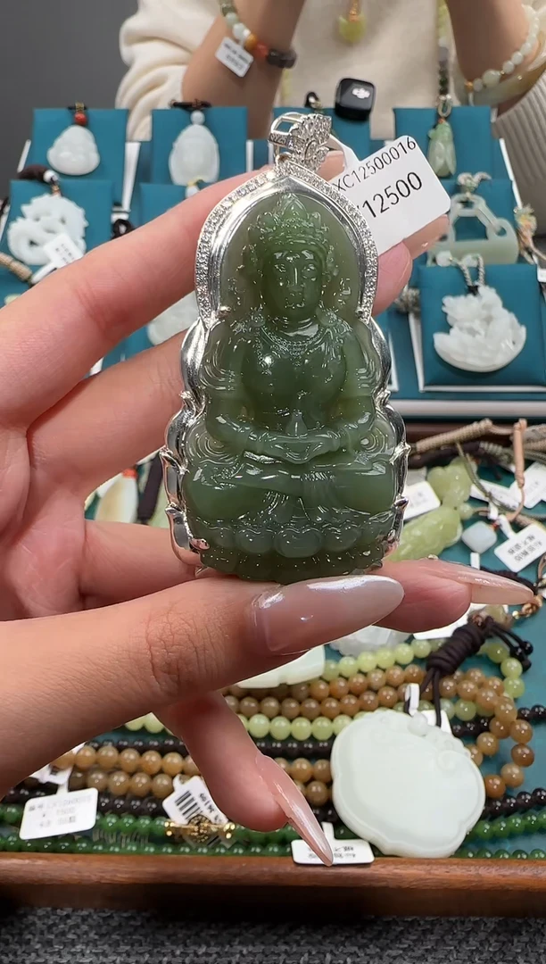 颈饰未镶嵌和田玉XC