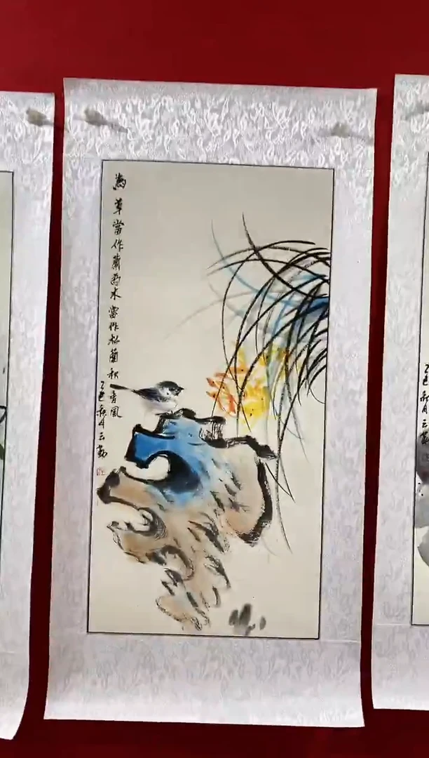 国画国画NYQ杰牛云勤老师作品