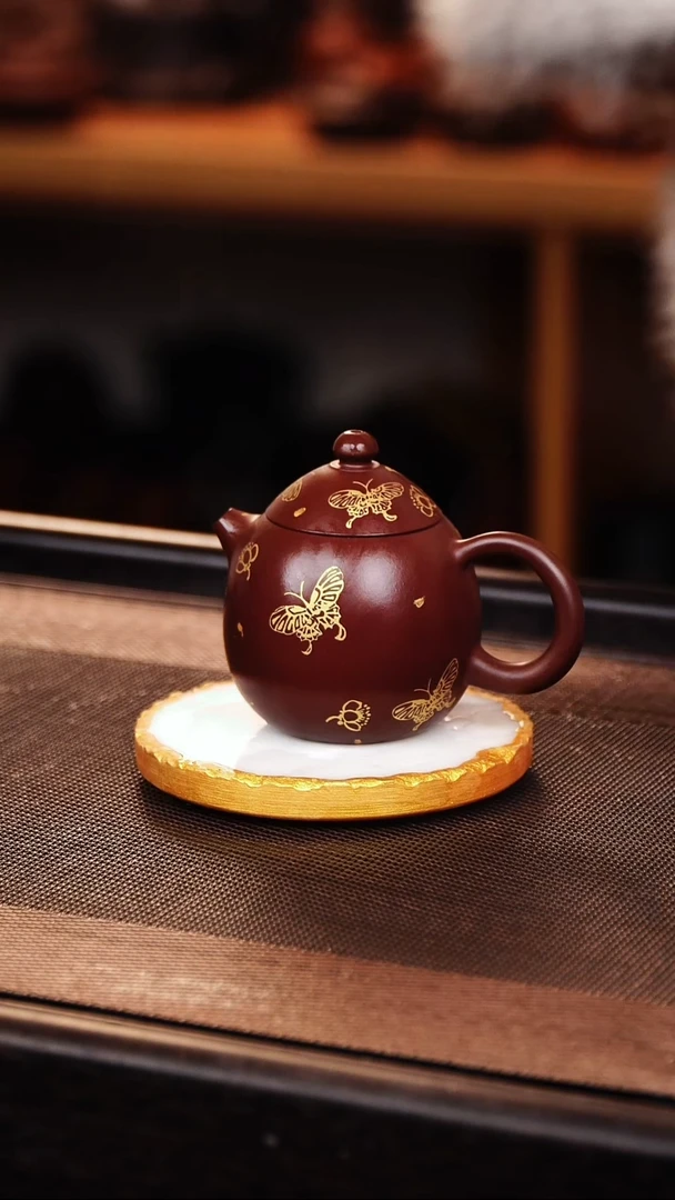 茶壶紫砂原矿紫砂壶