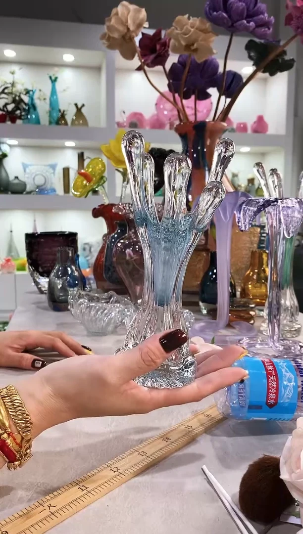 慕忆家手作琉璃花瓶