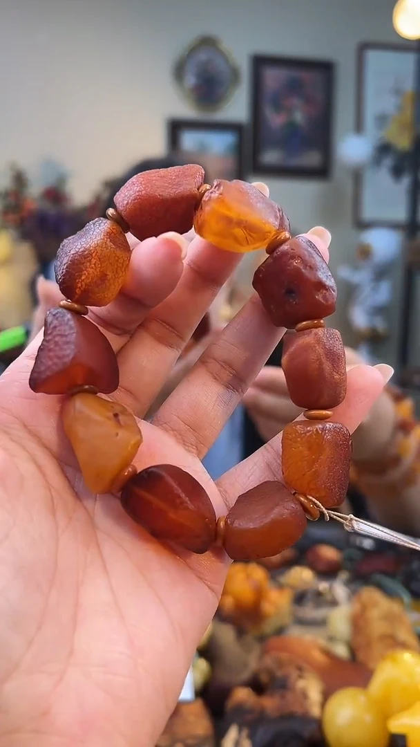 手串琥珀未镶嵌手串