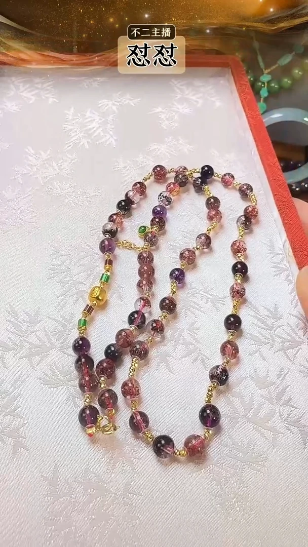 18K金镶嵌颈饰水晶BE0445