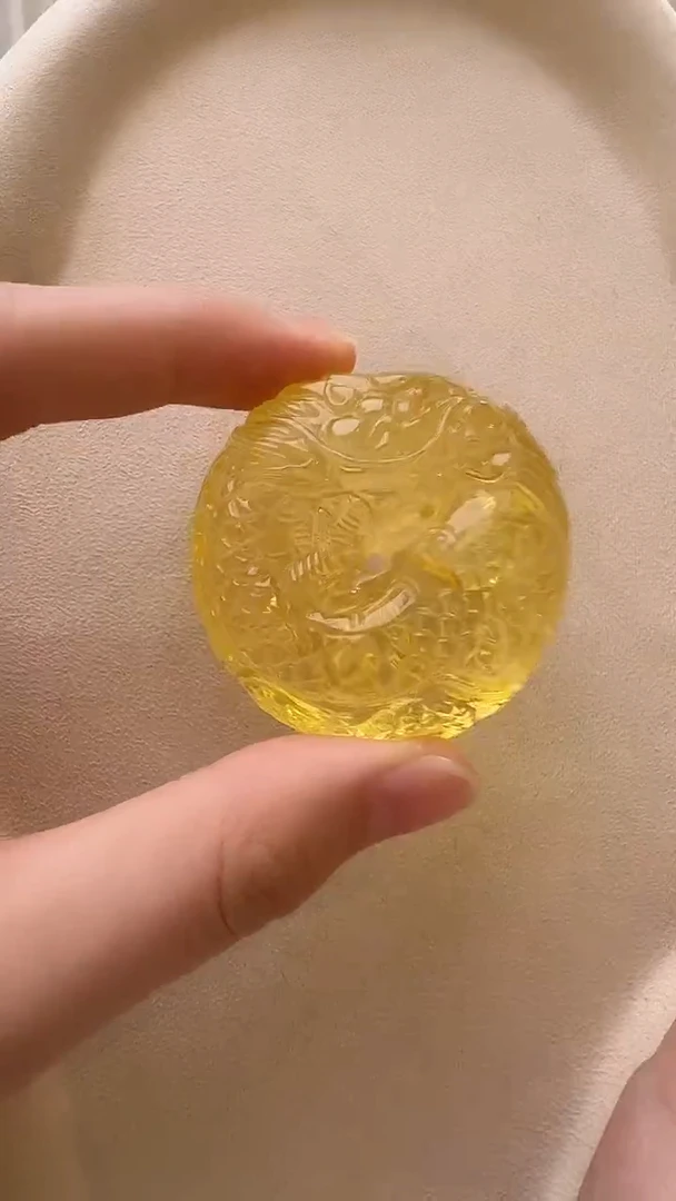 琥珀颈饰未镶嵌吊坠