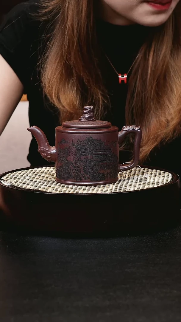 茶壶紫砂宜兴茶壶h621708