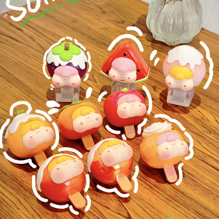 【加加乐】娃三岁屁宝果冰乐摆件盲盒网红爆款摆件