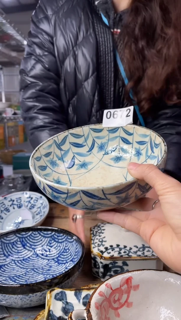 【闪购商品】瓷片672号    17*6